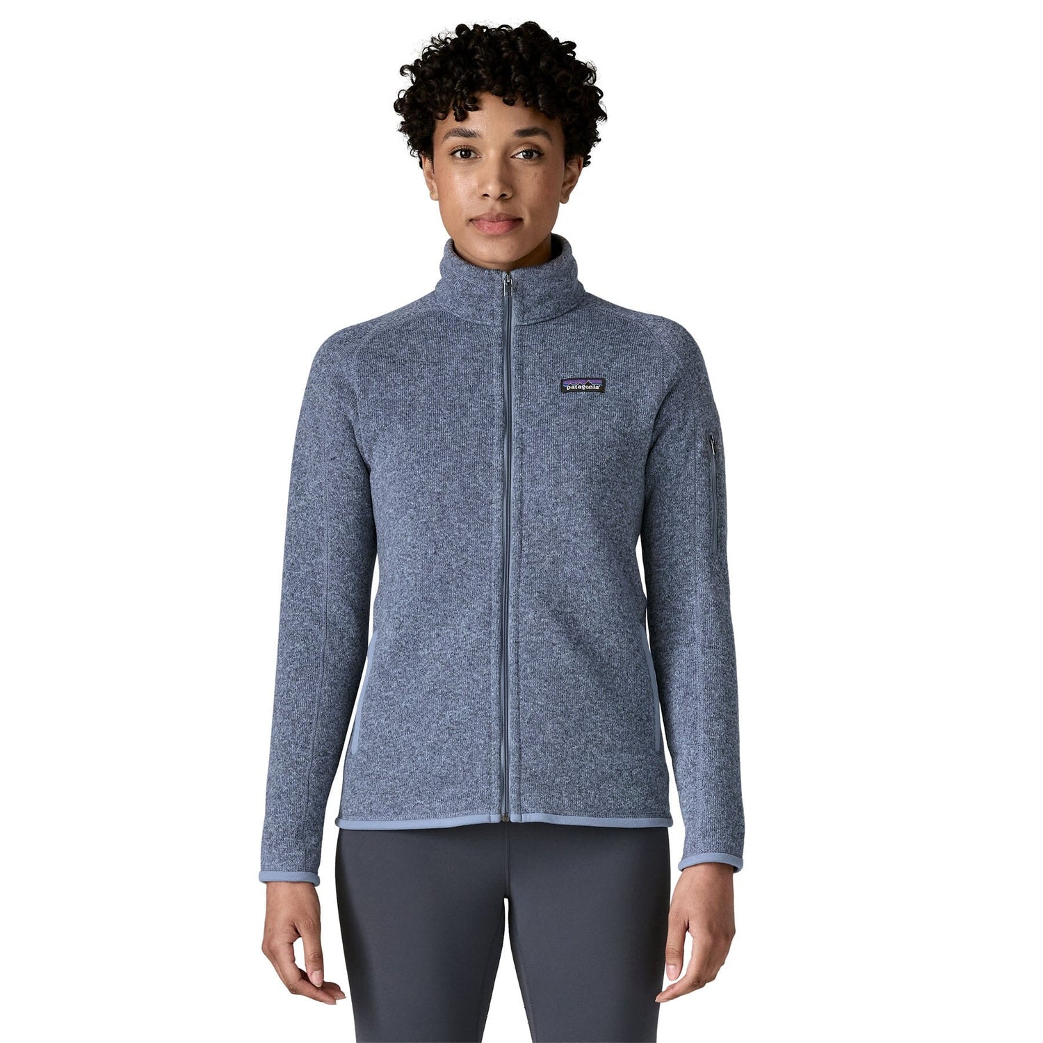 Patagonia W's Better Sweater® Fleece Jacket - 100% Recycled Polyester Barnacle Blue Shirt