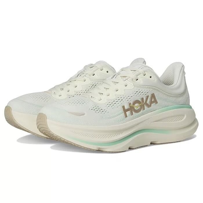 HOKA W's Bondi 9 Truffle salt Sea glass Shoes
