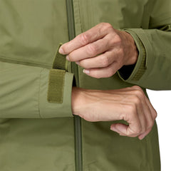 Patagonia W's Boulder Fork Rain Jacket - Recycled polyester Buckhorn Green Jacket