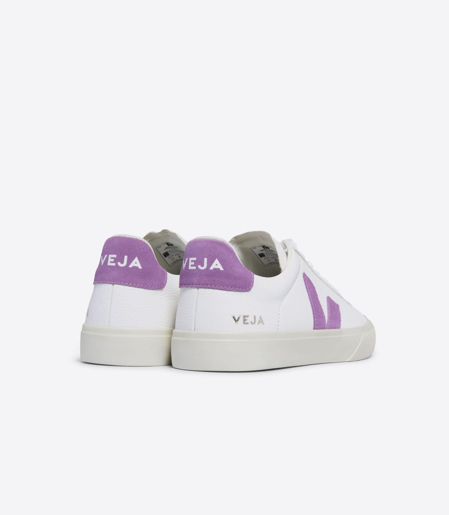 Veja W's Campo ChromeFree Sneakers - ChromeFree Leather White Mulberry Shoes