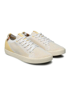 Saola W's Cannon Knit - Recycled PET White Straw Shoes