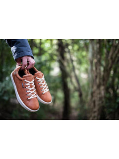 Saola - W's Cannon Waterproof Sneakers - Recycled PET and bio-sourced materials - Weekendbee - sustainable sportswear