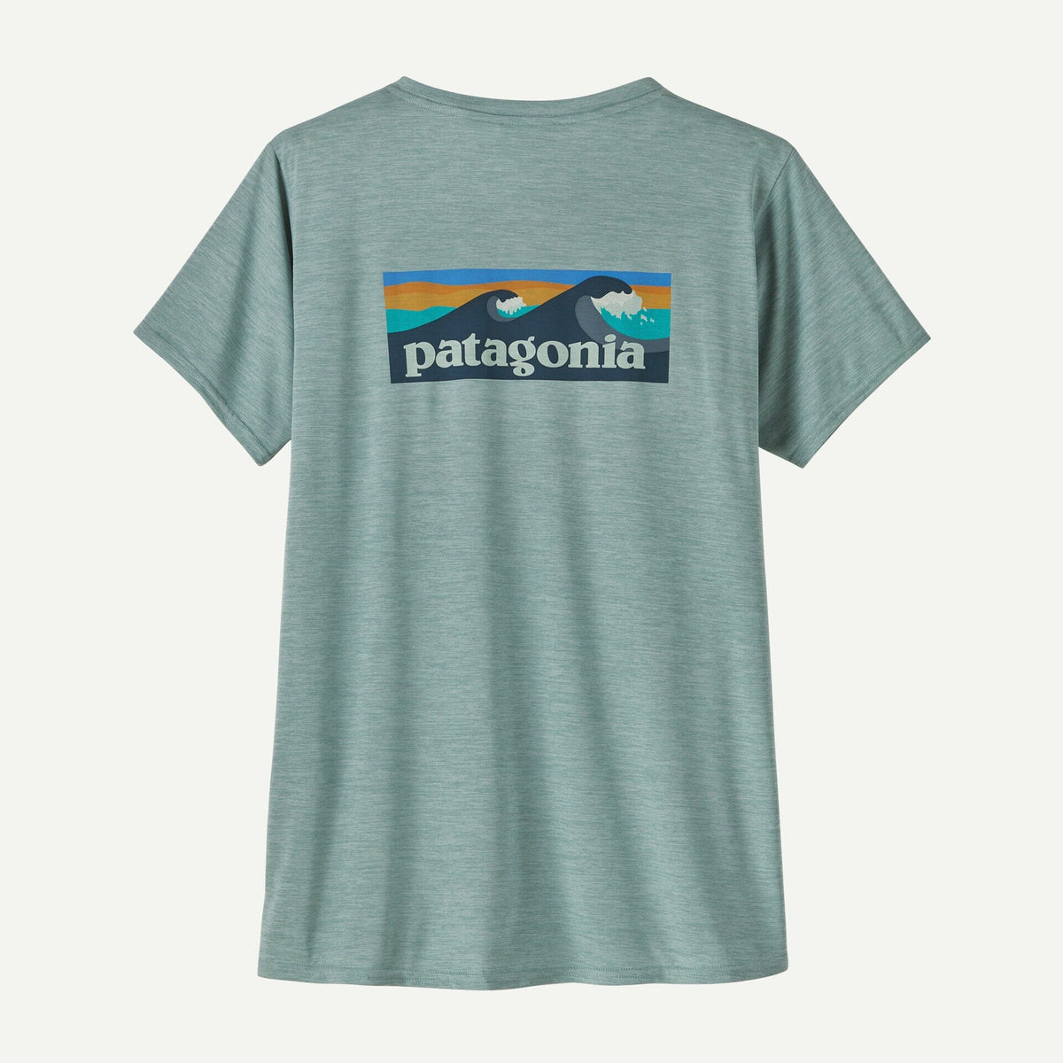 W's Cap Cool Daily Graphic Shirt - Waters - Recycled Polyester Shirt Patagonia