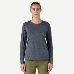 Patagonia W's Capilene Cool Daily LS Shirt - Recycled Polyester Rinsed Green - Dark Rinsed Green X-Dye Shirt