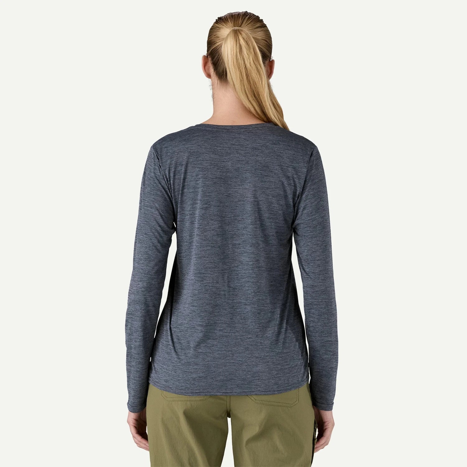 Patagonia W's Capilene Cool Daily LS Shirt - Recycled Polyester Rinsed Green - Dark Rinsed Green X-Dye Shirt