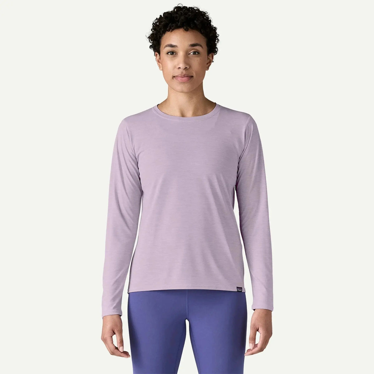 Patagonia W's Capilene Cool Daily LS Shirt - Recycled Polyester Foxglove Purple Shirt