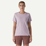 Patagonia W's Capilene Cool Daily Shirt - Recycled Polyester Foxglove Purple Shirt
