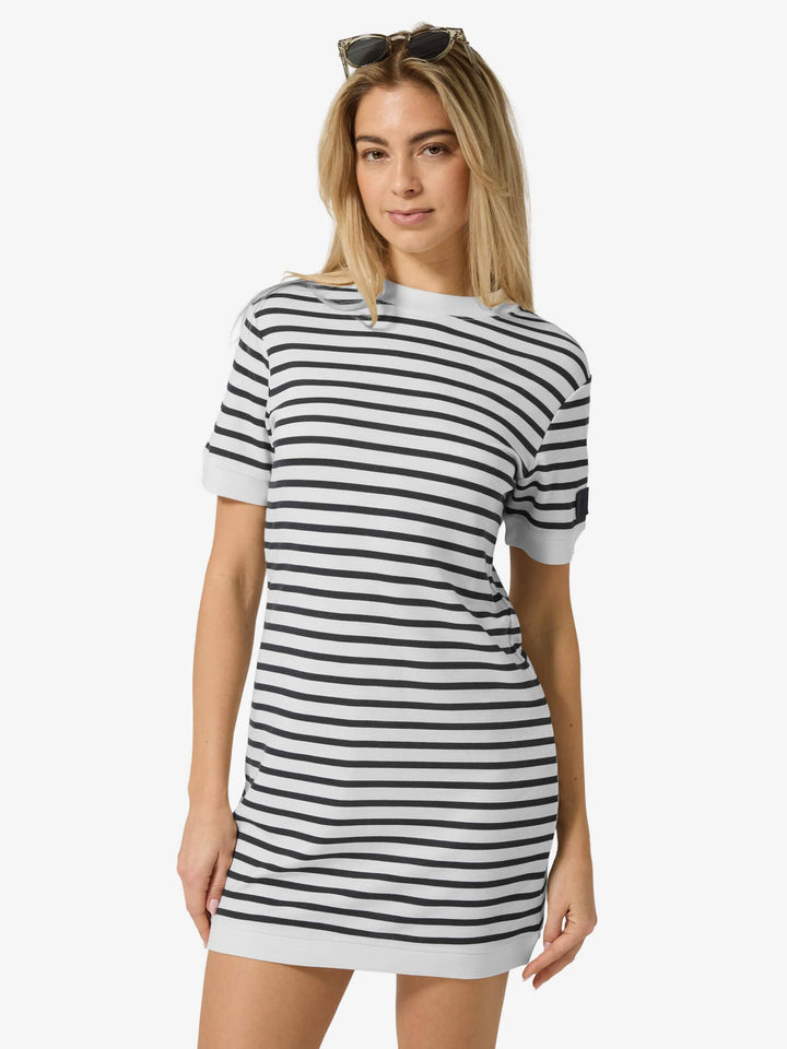 Kvinnors Sportig randig BIO-klänning