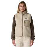 W's Classic Retro-X Fleece Vest - Recycled Polyester Jacket Patagonia Natural S 