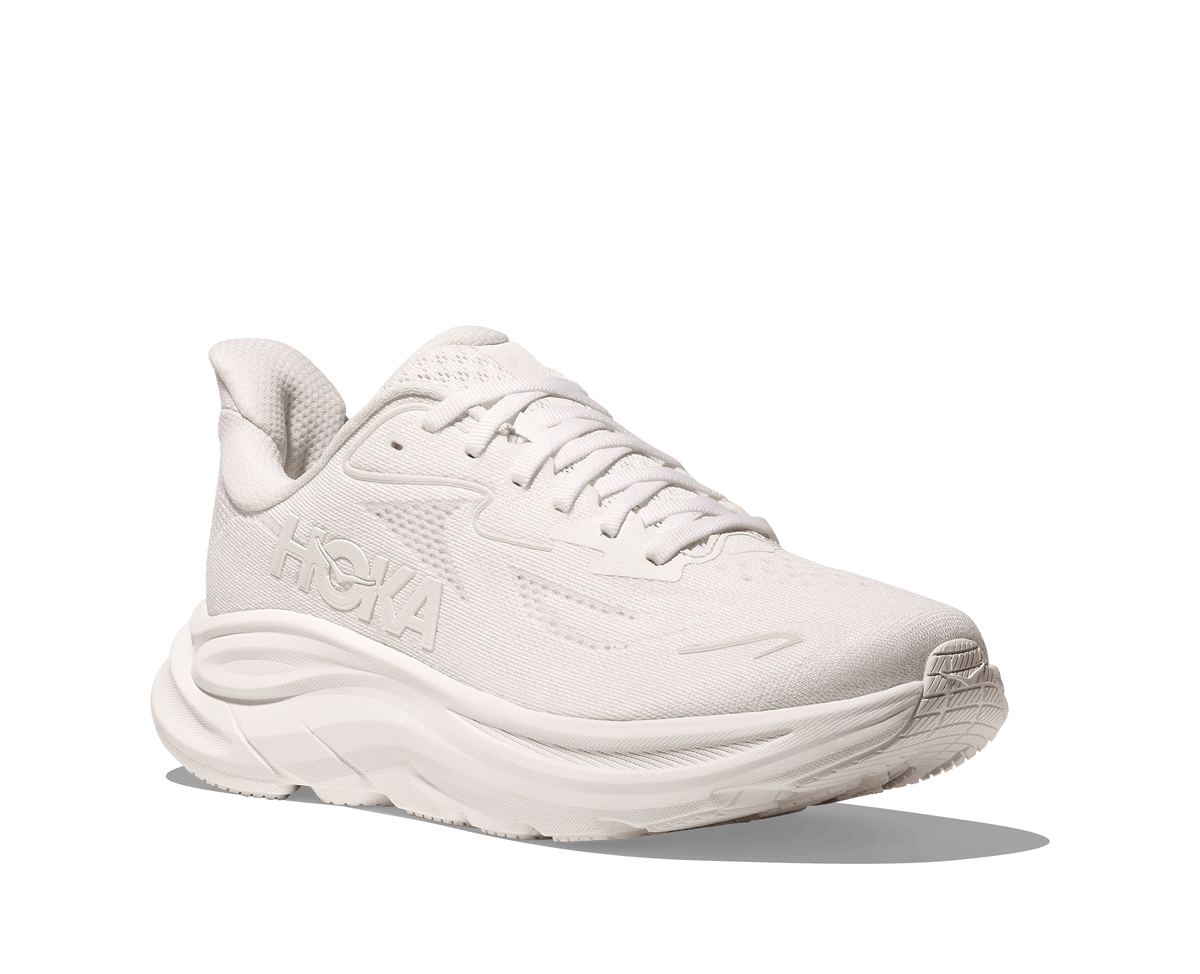 HOKA W's Clifton 10 White White Shoes