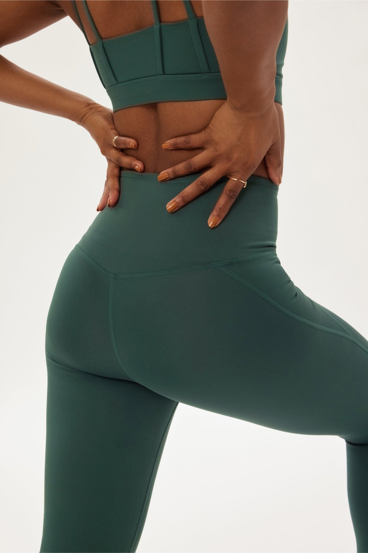 Green Compressive Leggings