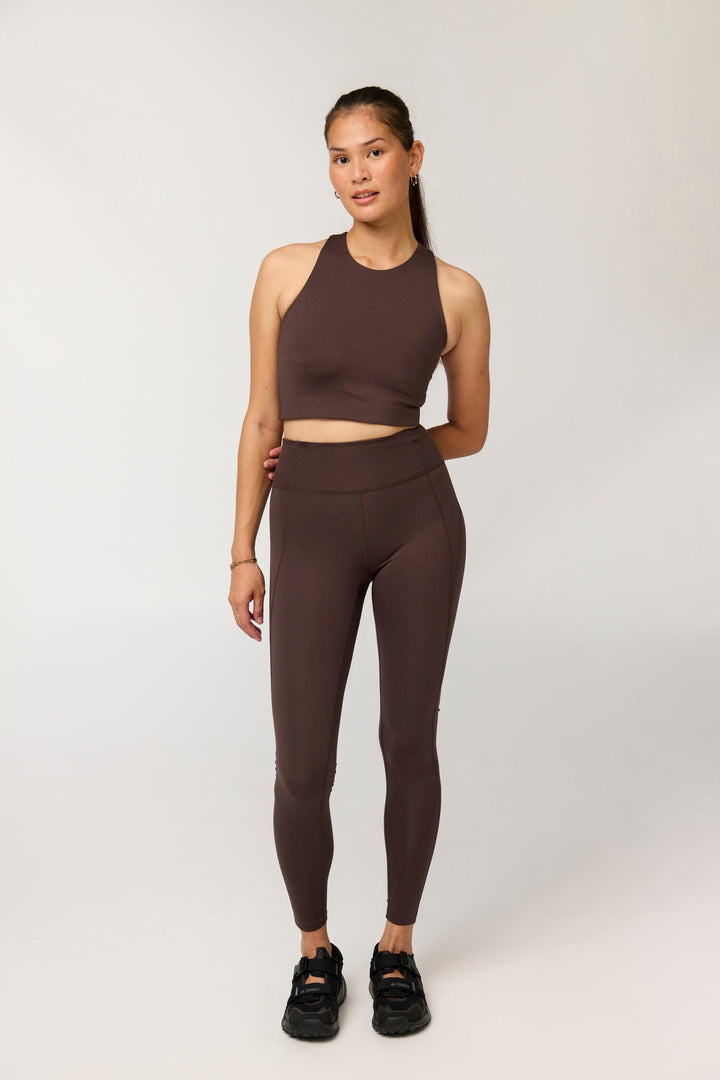 W's Compressive Leggings - Normal - Made From Recycled Plastic Bottles Pants Girlfriend Collective 