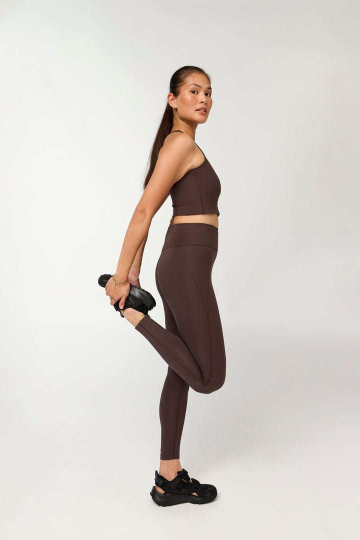 W's Compressive Leggings - Normal - Made From Recycled Plastic Bottles Pants Girlfriend Collective 