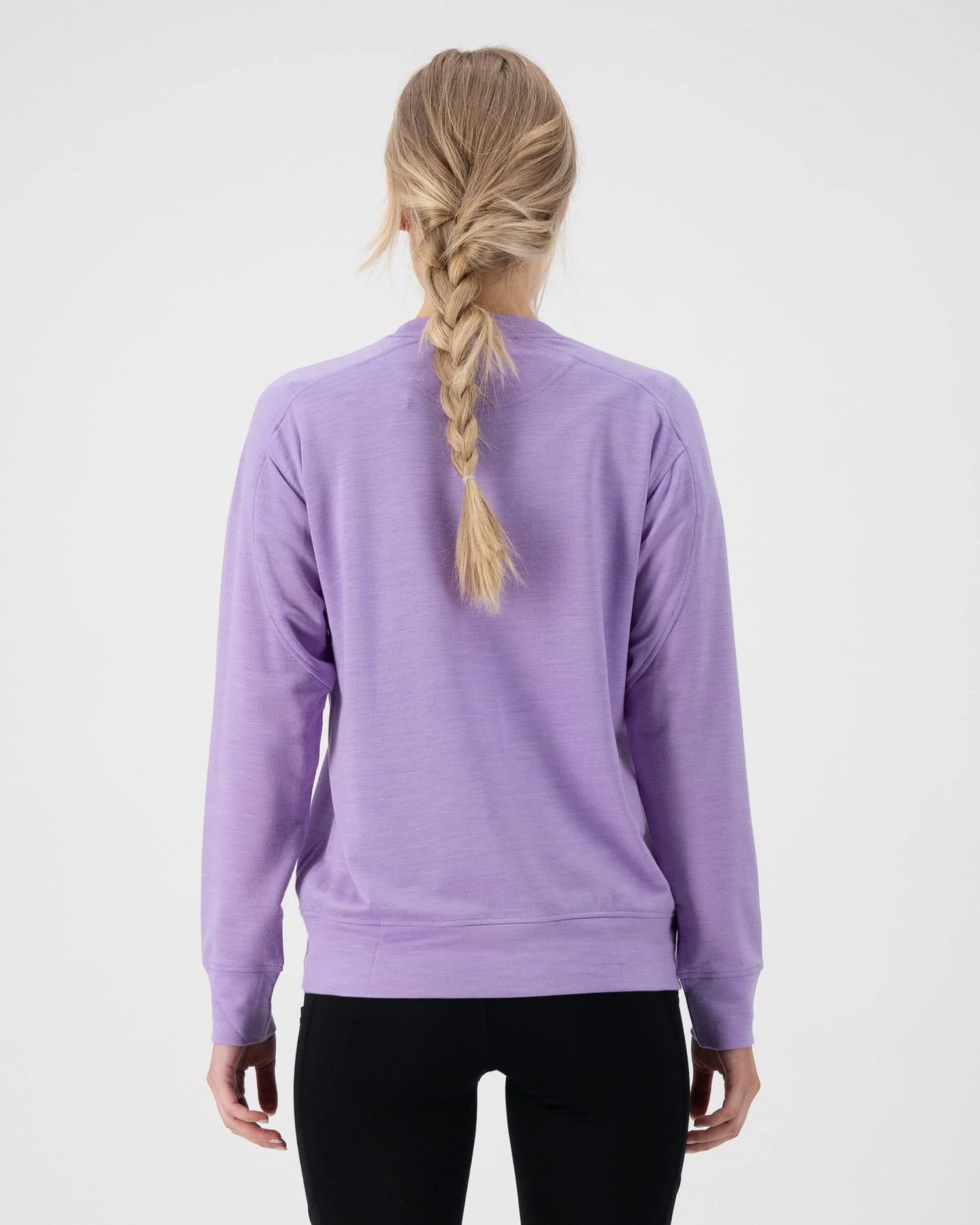 Mons Royale - W's Covert Lite Crew - Merino Wool & Tencel Lyocell - Weekendbee - sustainable sportswear