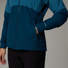 The North Face W's Diablo Dynamic Zip-In Jacket - Recycled polyester Mallard Blue Jacket