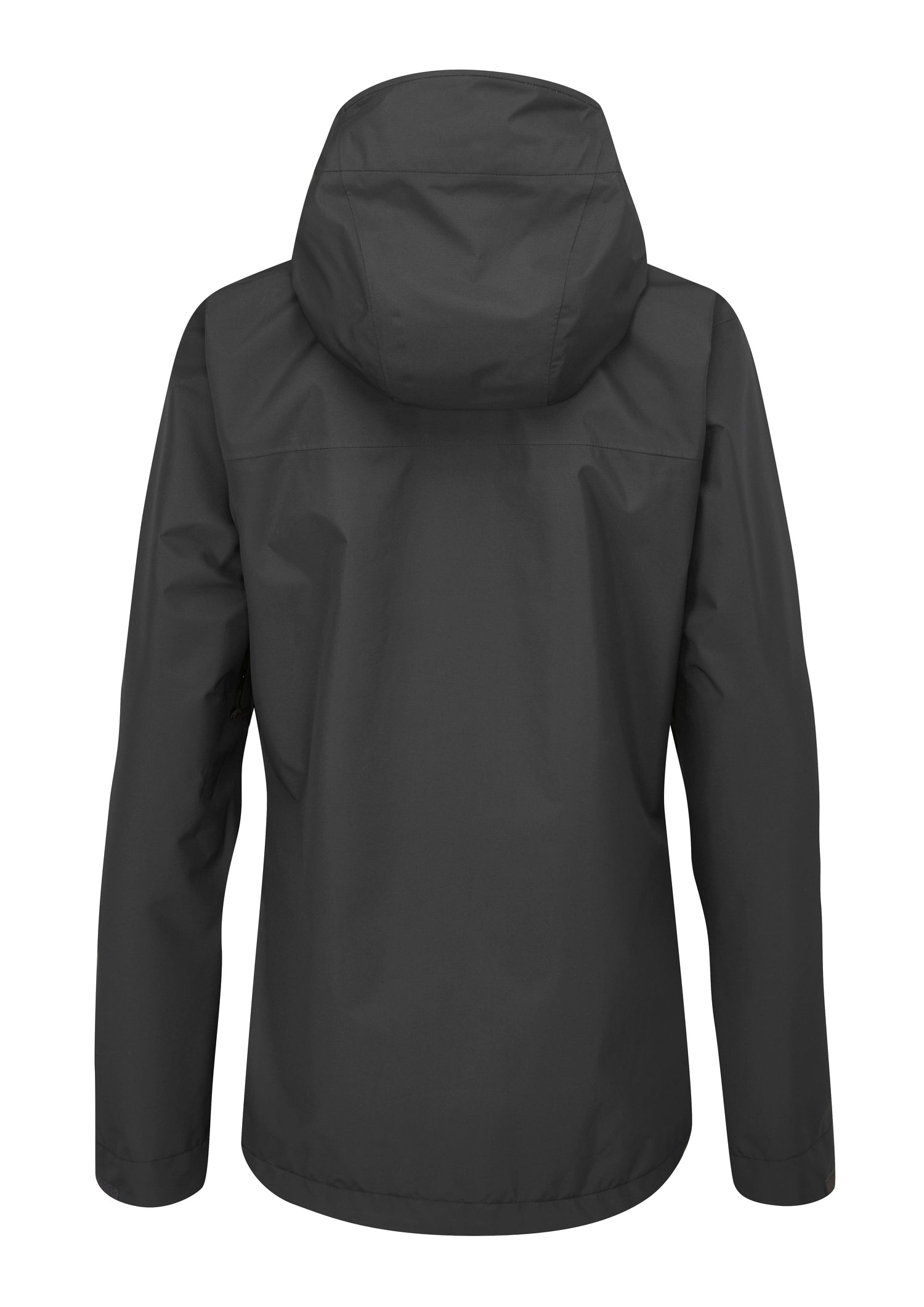 Rab W's Downpour Eco Jacket - Recycled polyester Black Jacket