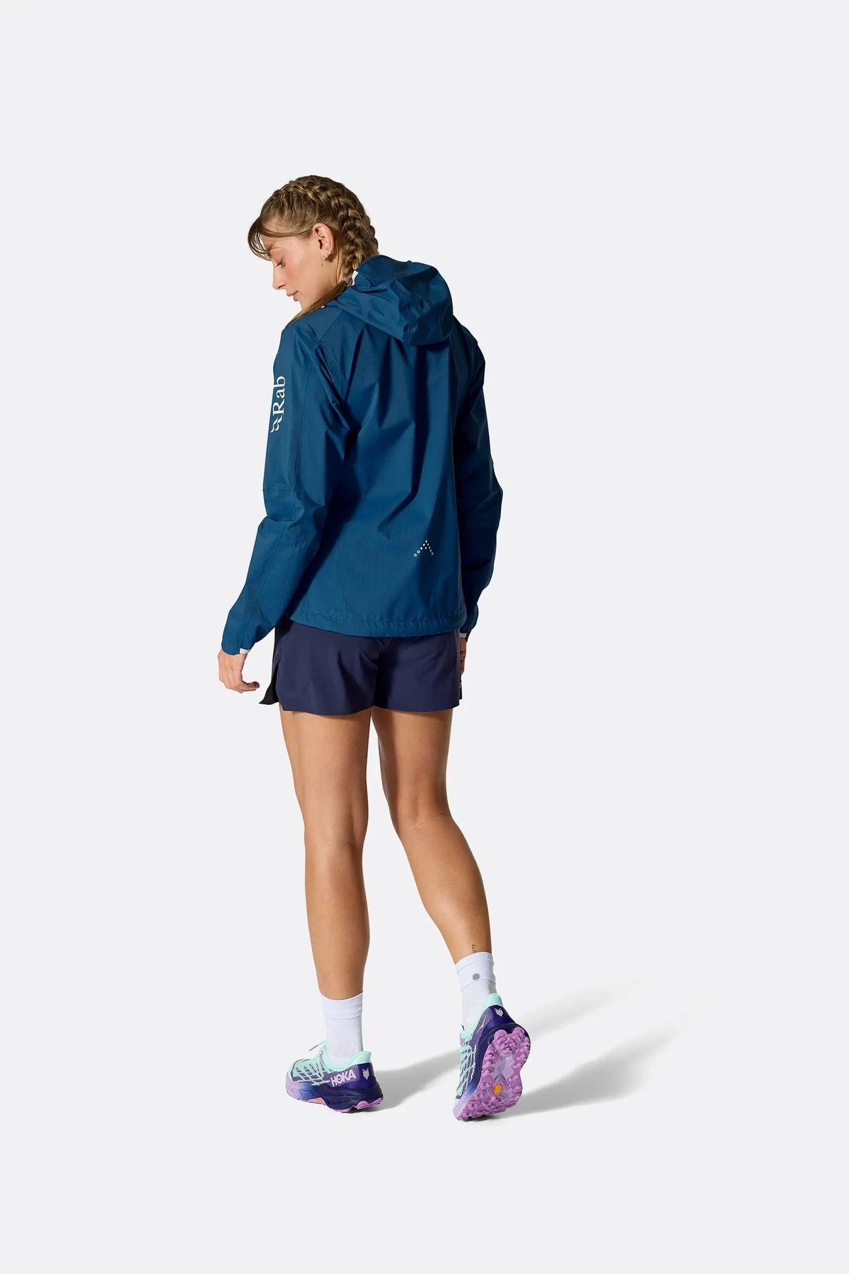 W's Downpour Trail Light Waterproof Jacket - Recycled polyester Jacket Rab