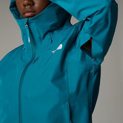 The North Face W's Dryzzle Futurelight™ II Shell Jacket - Recycled Polyester Deep Teal Jacket