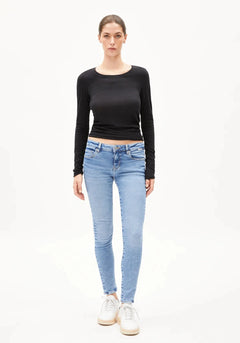 W's Einiaara Soft Longleeve shirt - 100% Organic cotton Shirt Armedangels