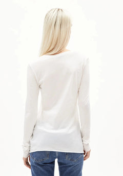 W's Einiaara Soft Longleeve shirt - 100% Organic cotton Shirt Armedangels