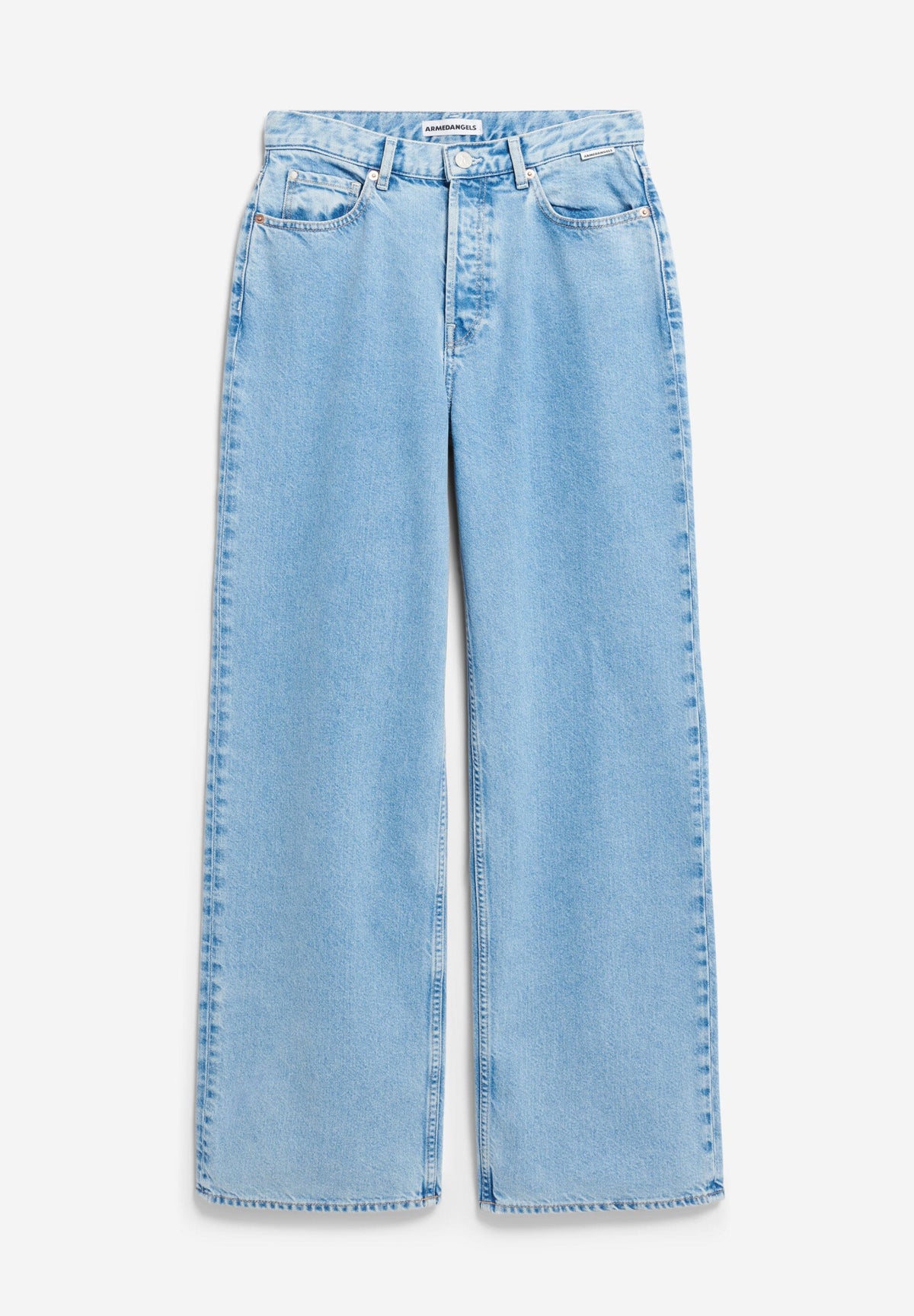 W's Enijaa jeans - High Waist Wide Leg - Recycled cotton Pants Armedangels