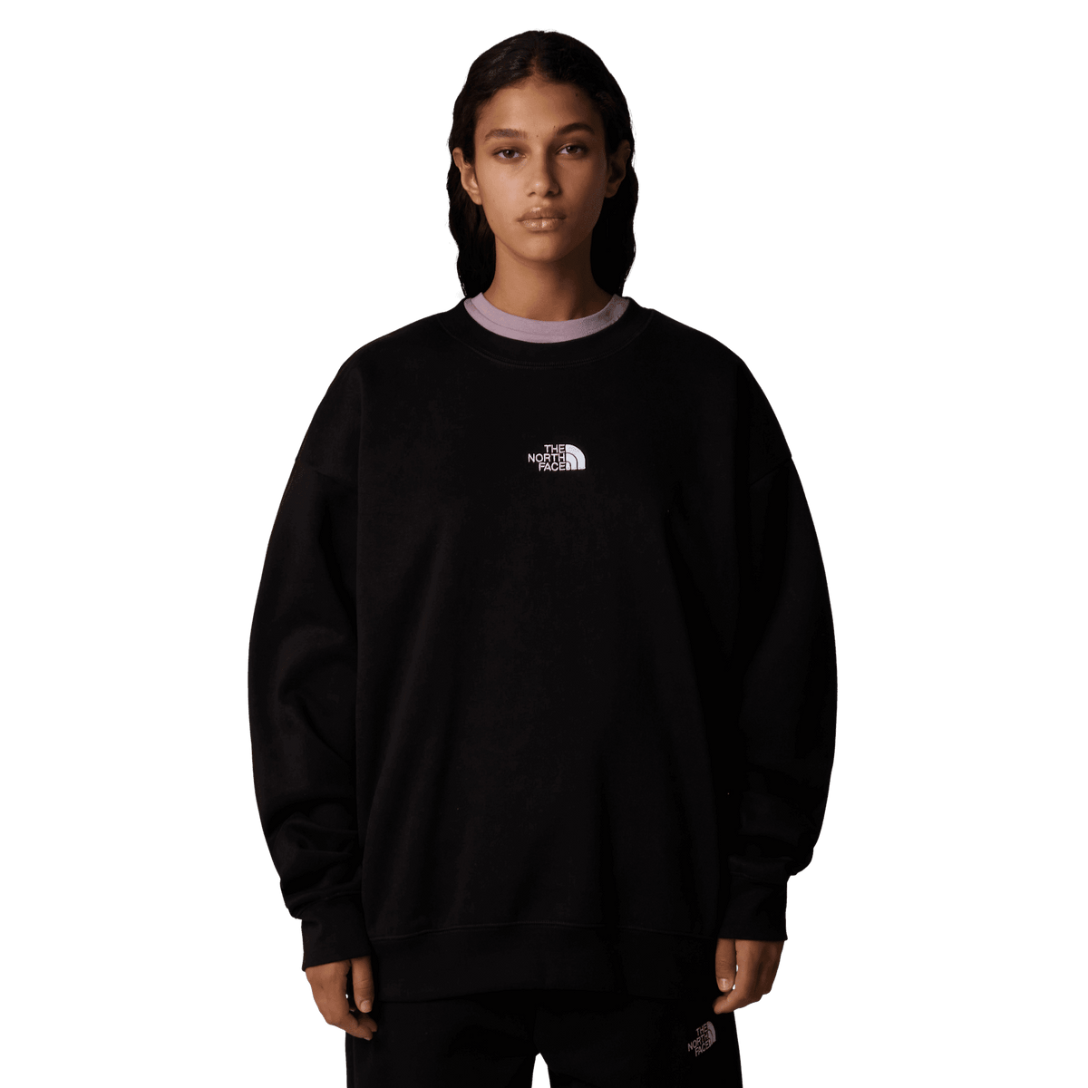 The North Face W’s Essential Oversize Crew TNF Black Shirt