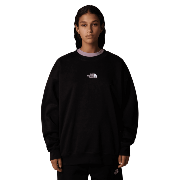 W’s Essential Oversize Crew Shirt The North Face TNF Black S