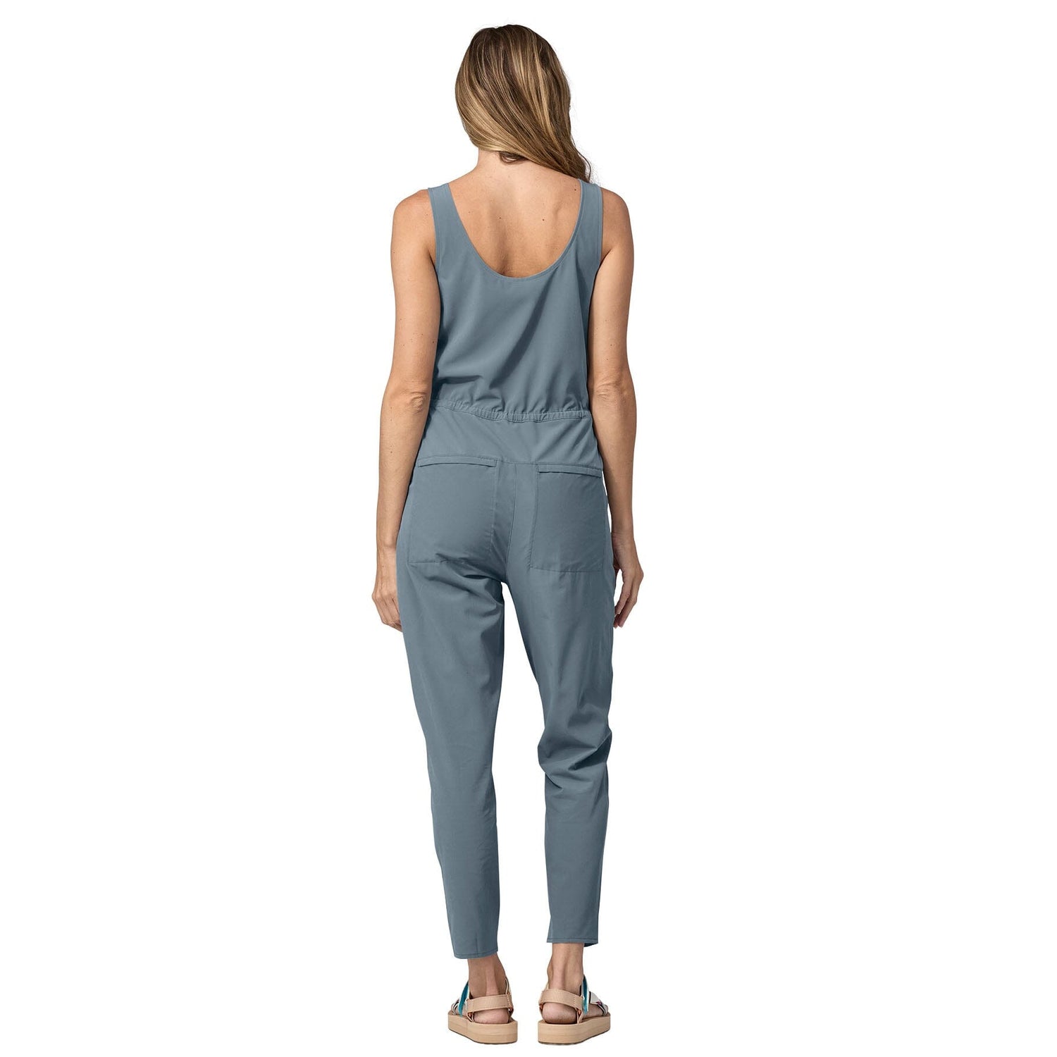 Patagonia W's Fleetwith Jumpsuit - Recycled polyester Nouveau Green Pants