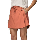 Patagonia W's Fleetwith Skort - Recycled polyester & elastane Sienna Clay Skirt