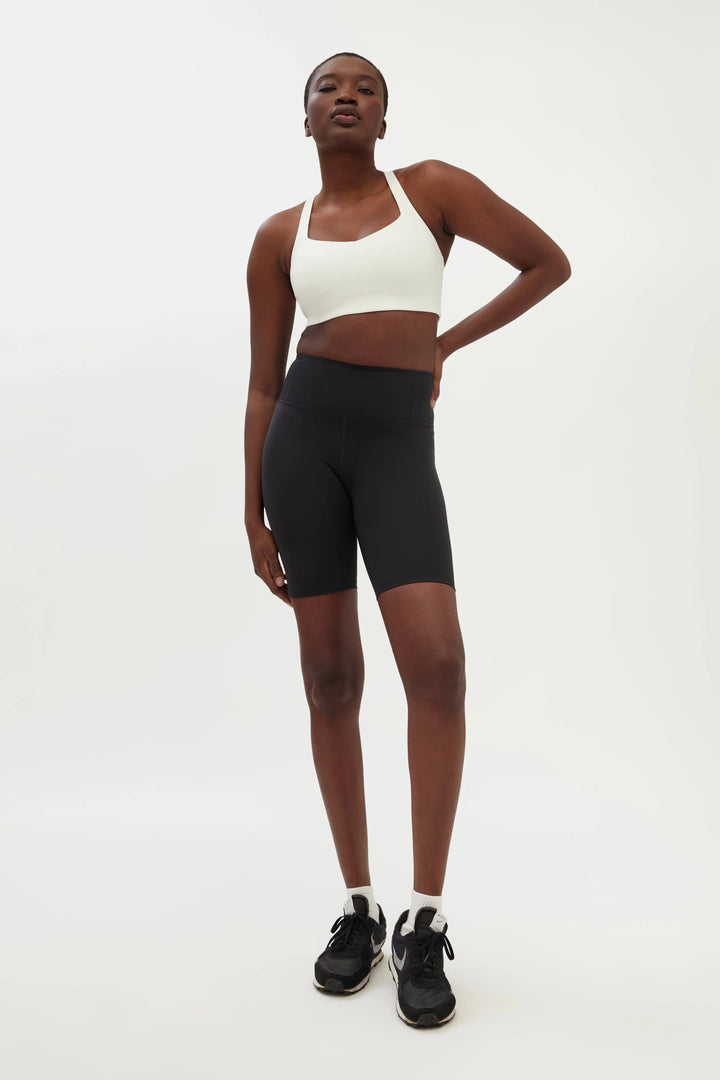 W's Float High-Rise Bike Shorts - Made from recycled plastic bottles Pants Girlfriend Collective