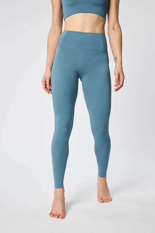 Girlfriend Collective W's Float High-Rise Leggings - Made from Recycled plastic bottles Wave Normal Pants