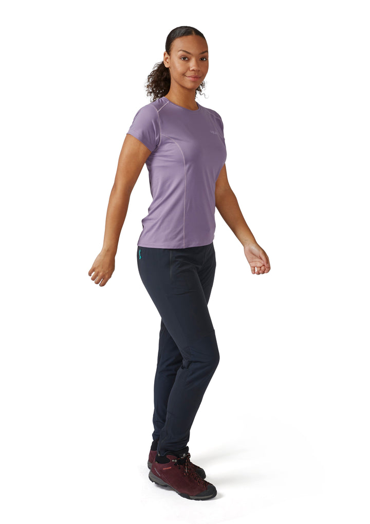 W's Force T-shirt - Recycled polyester & polyester Shirt Rab