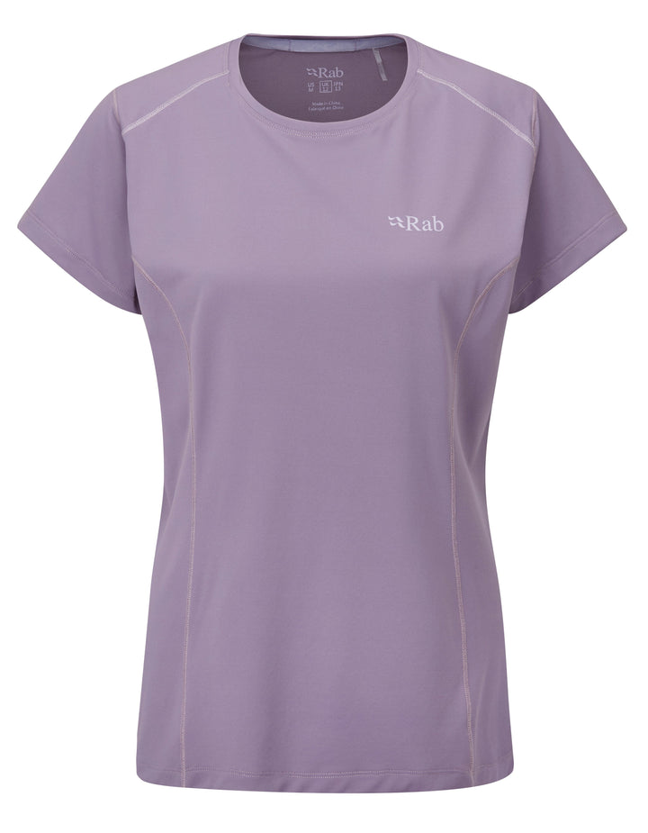 W's Force T-shirt - Recycled polyester & polyester Shirt Rab