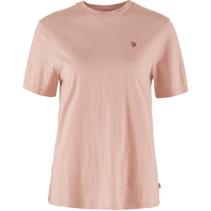 W's Hemp Blend T-shirt - Organic cotton & hemp Shirt Fjällräven Chalk Rose S