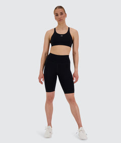 Gymnation - W's High-waist Biker Shorts - Bluesign®-certified production, Polyamide & Elastane - Weekendbee - sustainable sportswear