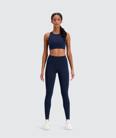 Gymnation - W's High-waist Pocket Tights - Bluesign®-certified production, Polyamide & Elastane - Weekendbee - sustainable sportswear