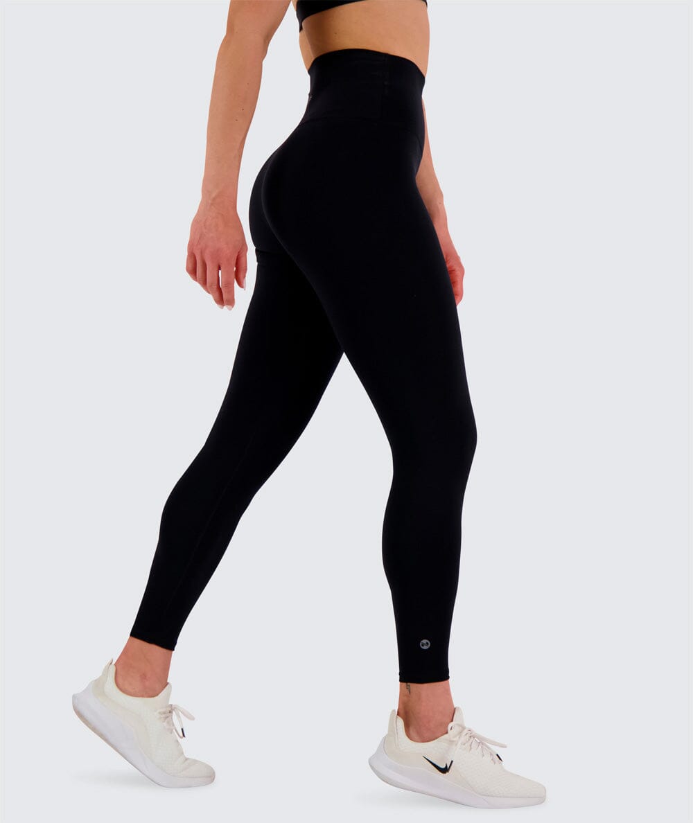 Gymnation - W's High-waist Training Tights - Bluesign®-certified production, Polyamide & Elastane - Weekendbee - sustainable sportswear