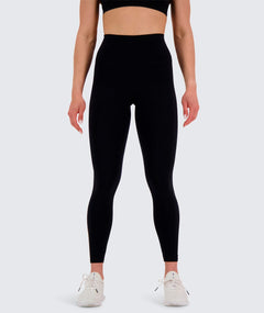 Gymnation W's High-waist Training Tights - Bluesign®-certified production, Polyamide & Elastane Black Pants
