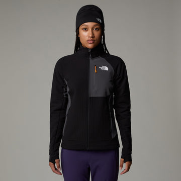 The North Face W's Highball Fleece Jacket - Recycled Polyester Black Anthracite Jacket
