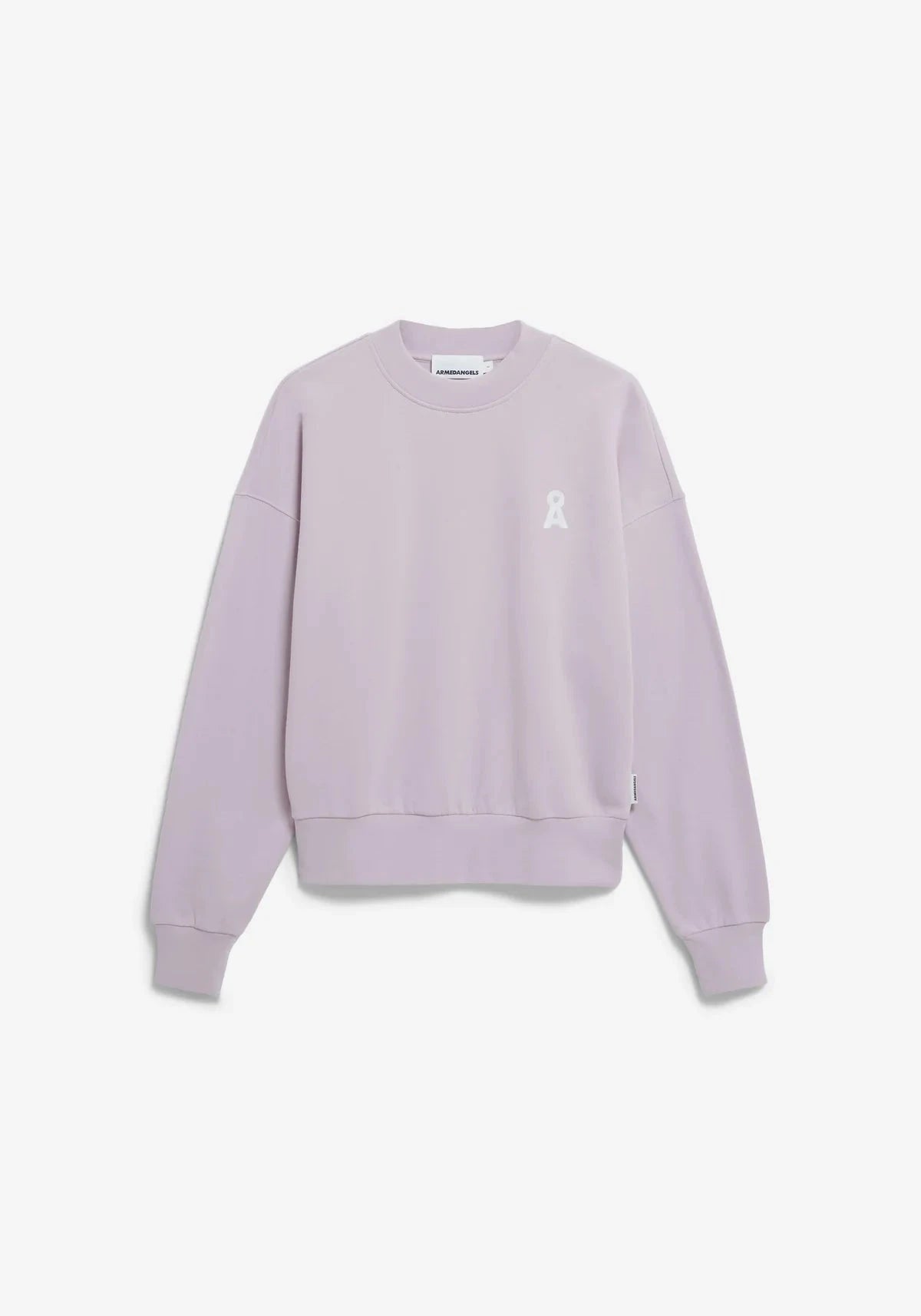 Armedangels W's Iconic Å Alizaa Sweater - Organic cotton Ice Grape Shirt