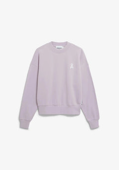 Armedangels W's Iconic Å Alizaa Sweater - Organic cotton Ice Grape Shirt
