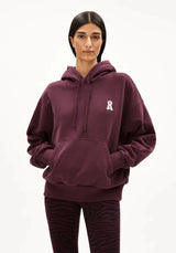 W's Iconic Å Francisaraa Sweathoodie Shirt Armedangels Dark Cranberry S 