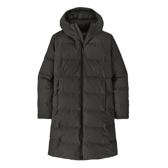 Patagonia W's Jackson Glacier Parka - 100% Recycled polyester & Recycled Down Black Jacket
