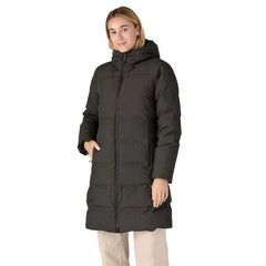 Patagonia W's Jackson Glacier Parka - 100% Recycled polyester & Recycled Down Black Jacket
