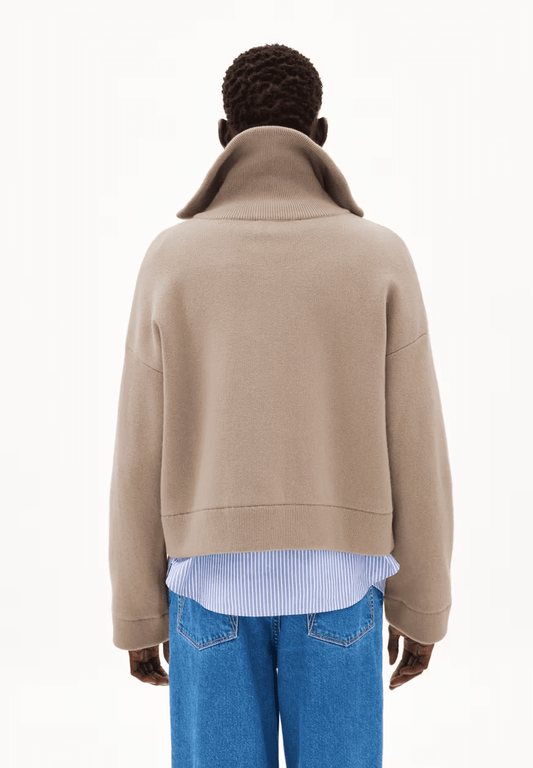 Armedangels W's Joaniaas Jacket - Organic Cotton & Wool Shiitake Jacket