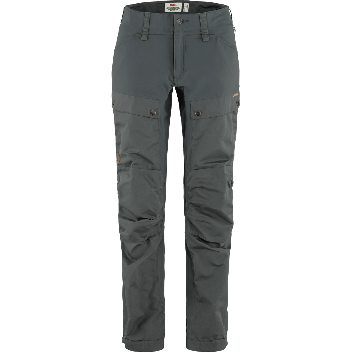 Fjällräven W's Keb Trousers - G-1000® Eco Basalt Regular Pants