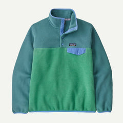 Patagonia W's Lightweight Synchilla Snap-T Fleece Pullover - Recycled Polyester Heartleaf Green Shirt