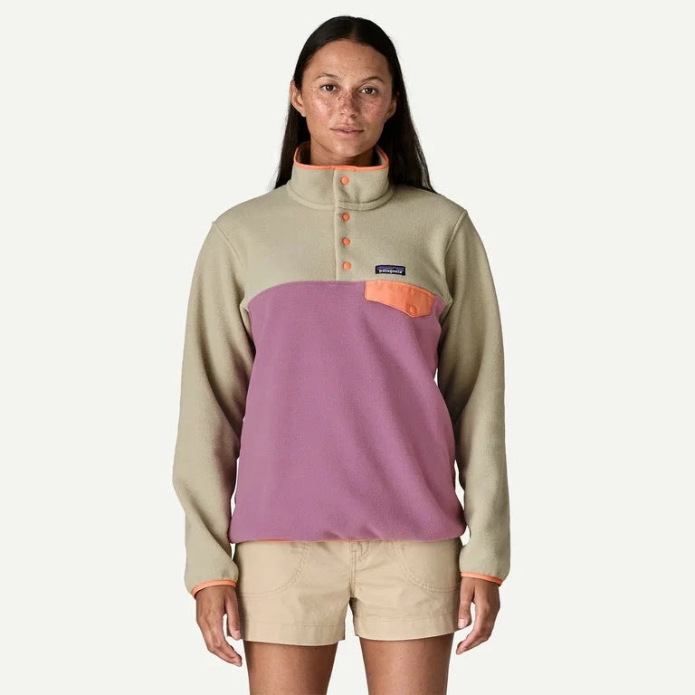Patagonia Dames Lichtgewicht Synchilla Snap T Fleece Pullover