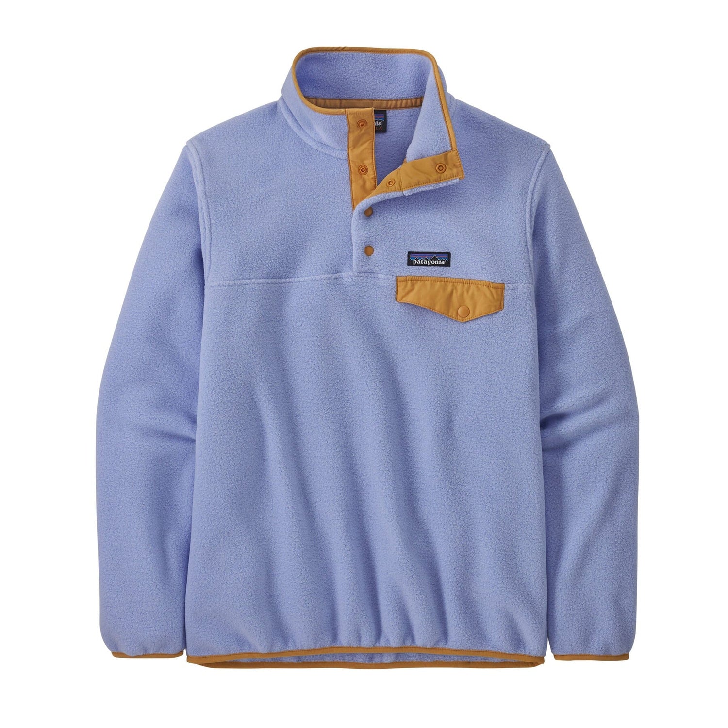 Patagonia W's Lightweight Synchilla Snap-T Fleece Pullover - Recycled Polyester Pale Periwinkle L Shirt