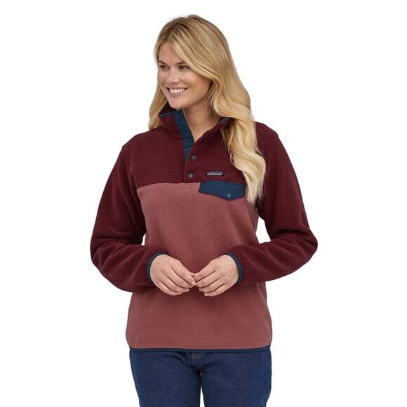 Patagonia - W's Lightweight Synchilla Snap-T Fleece Pullover - Recycled Polyester - Weekendbee - sustainable sportswear